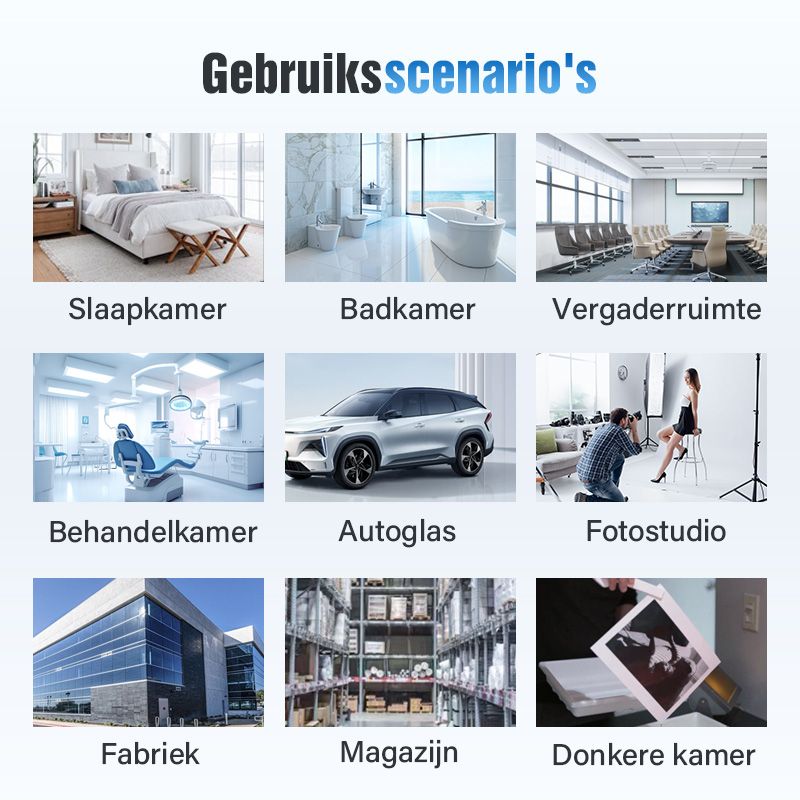 ClariShade™ One-Way Raamfolie – Privacy & Warmtecontrole