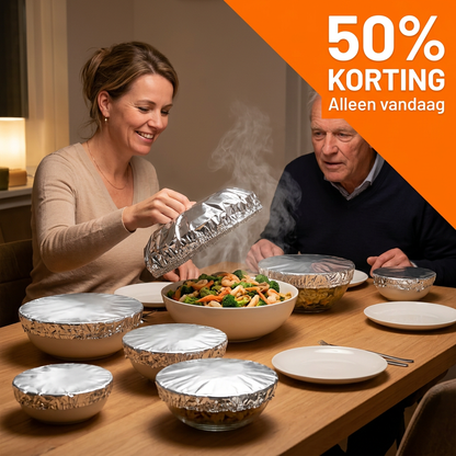 FoilCap™ | Nooit meer worstelen met keukenfolie