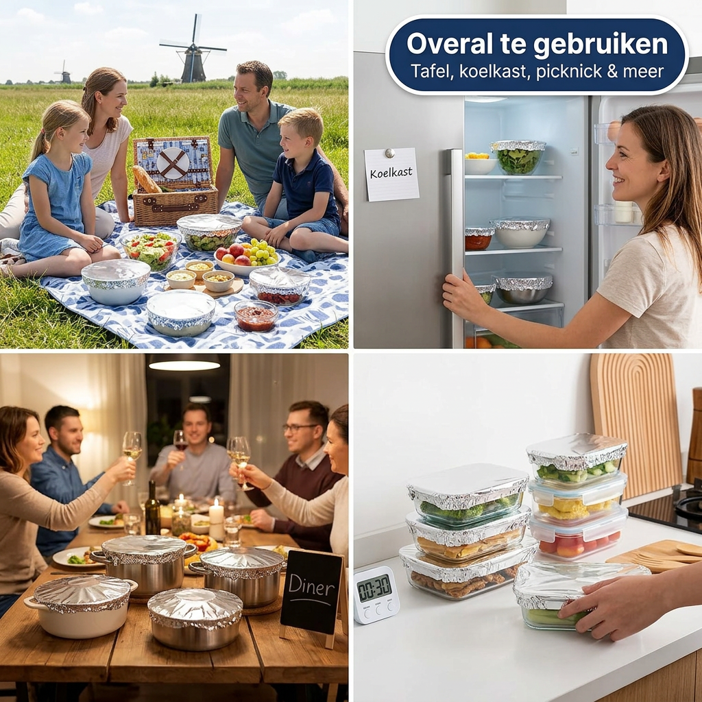 FoilCap™ | Nooit meer worstelen met keukenfolie
