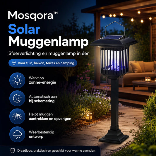 Mosqora™ Solar Buitenlamp