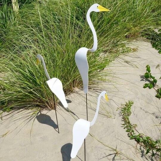 Dansende Flamingo Tuindecoratie