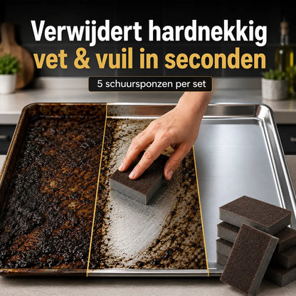 TitanScrub™ | Diepreinigende Schuurspons Set
