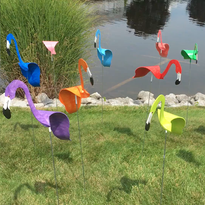 Dansende Flamingo Tuindecoratie