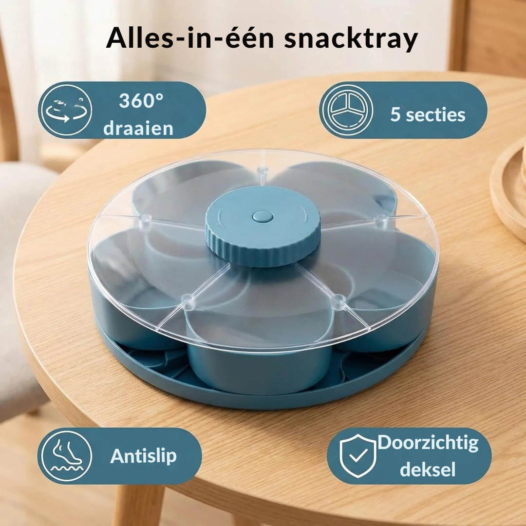 SpinServe-Snackschaal Met Vakjes