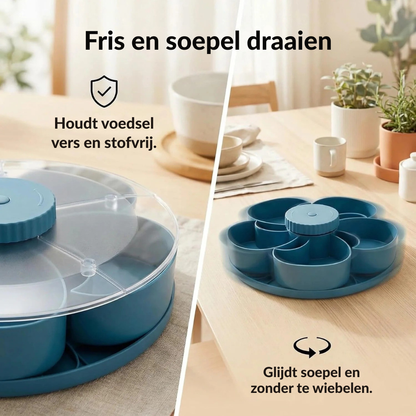 SpinServe-Snackschaal Met Vakjes