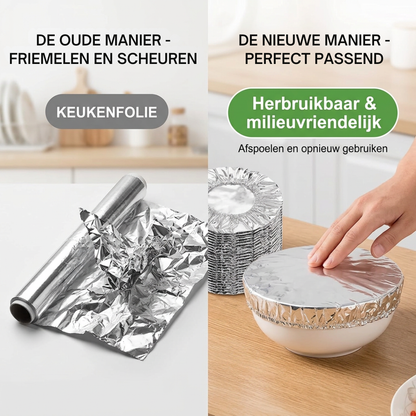 FoilCap™ | Nooit meer worstelen met keukenfolie
