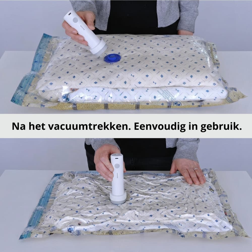 SpaceLuxe™ vacuüm reisset | Nooit meer stress bij het inpakken van je koffer