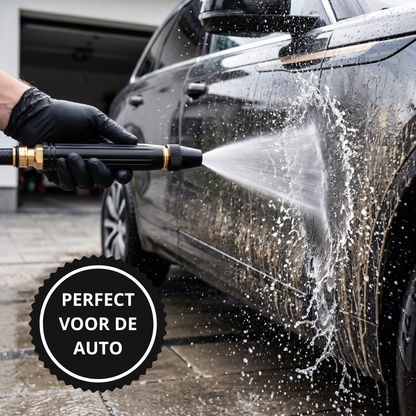 PowerJet™ | Verander je tuinslang in een krachtige hogedrukreiniger