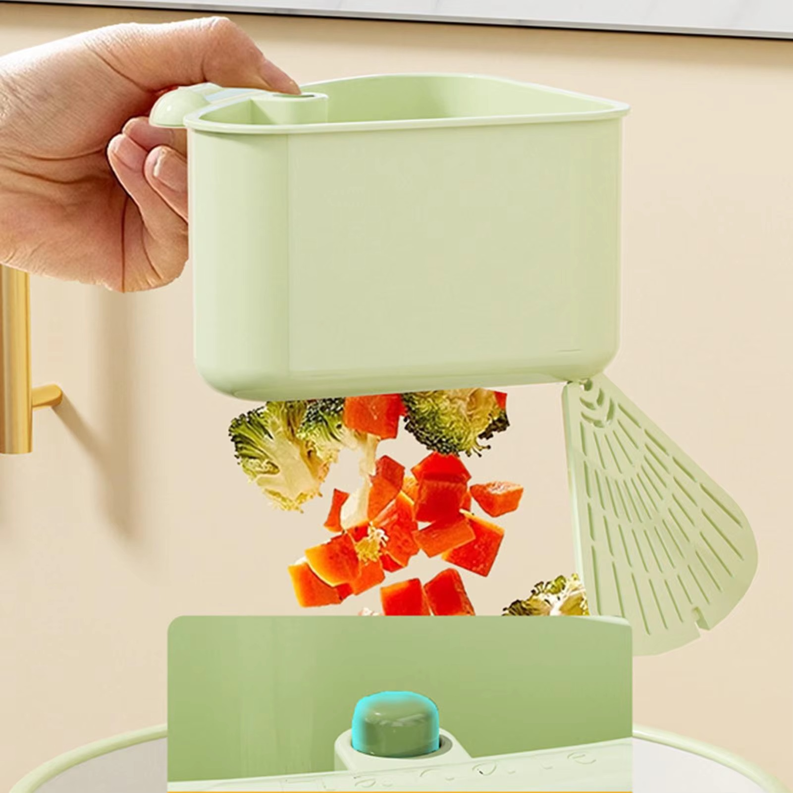 SinkMate™ Hoekzeef voor de Spoelbak