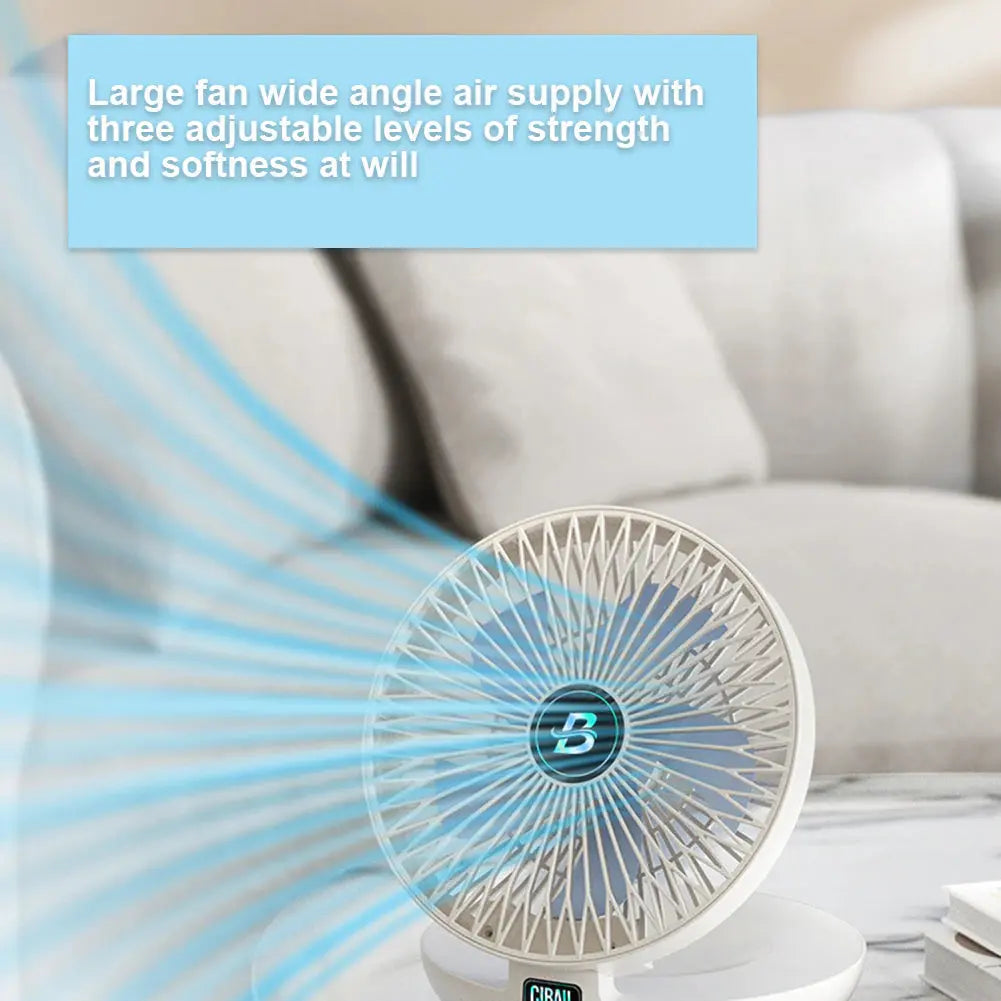 BreezeMate™ 2-in-1 Opvouwbare Tafel- & Keukenventilator