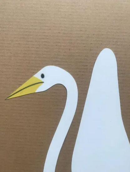 Dansende Flamingo Tuindecoratie