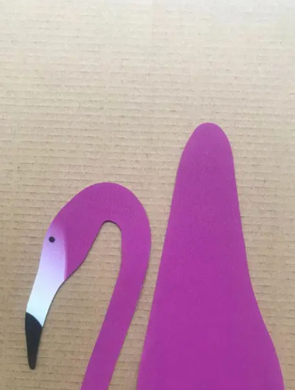 Dansende Flamingo Tuindecoratie