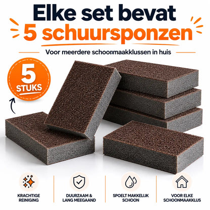 TitanScrub™ | Diepreinigende Schuurspons Set