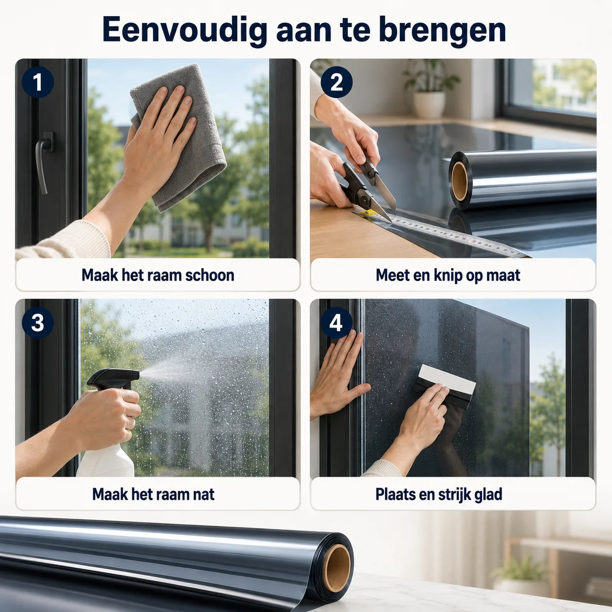 ClariShade™ | One-Way Privacy Raamfolie
