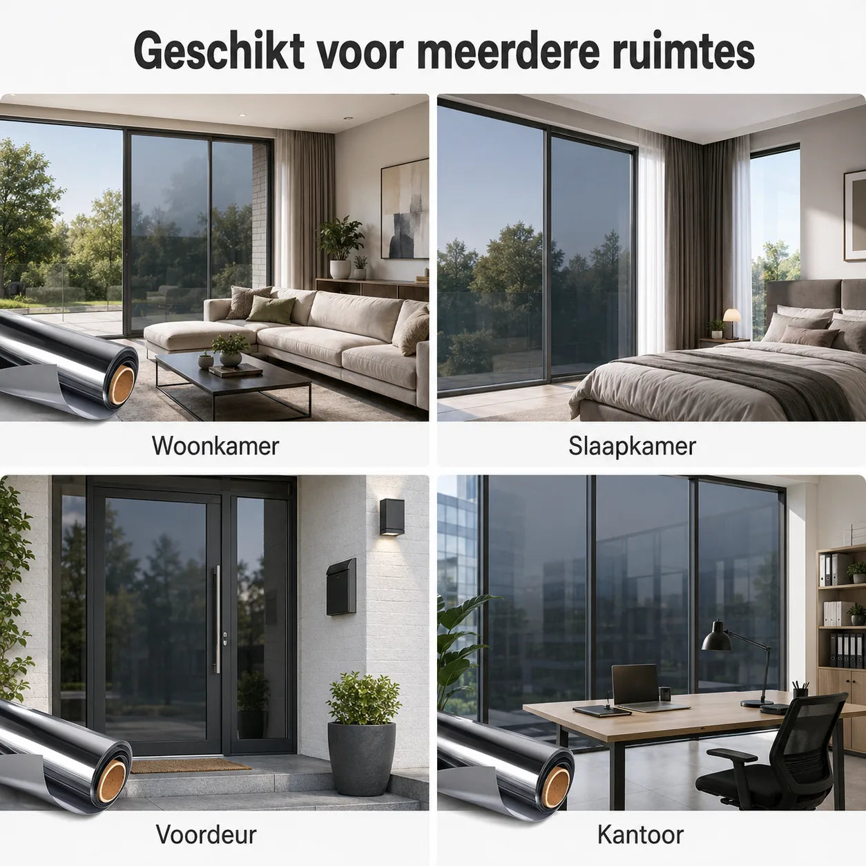ClariShade™ | One-Way Privacy Raamfolie