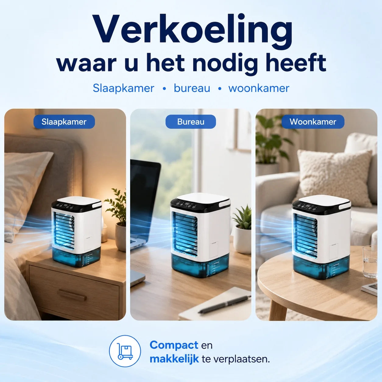 CoolBreeze™ 3-in-1 Luchtkoeler