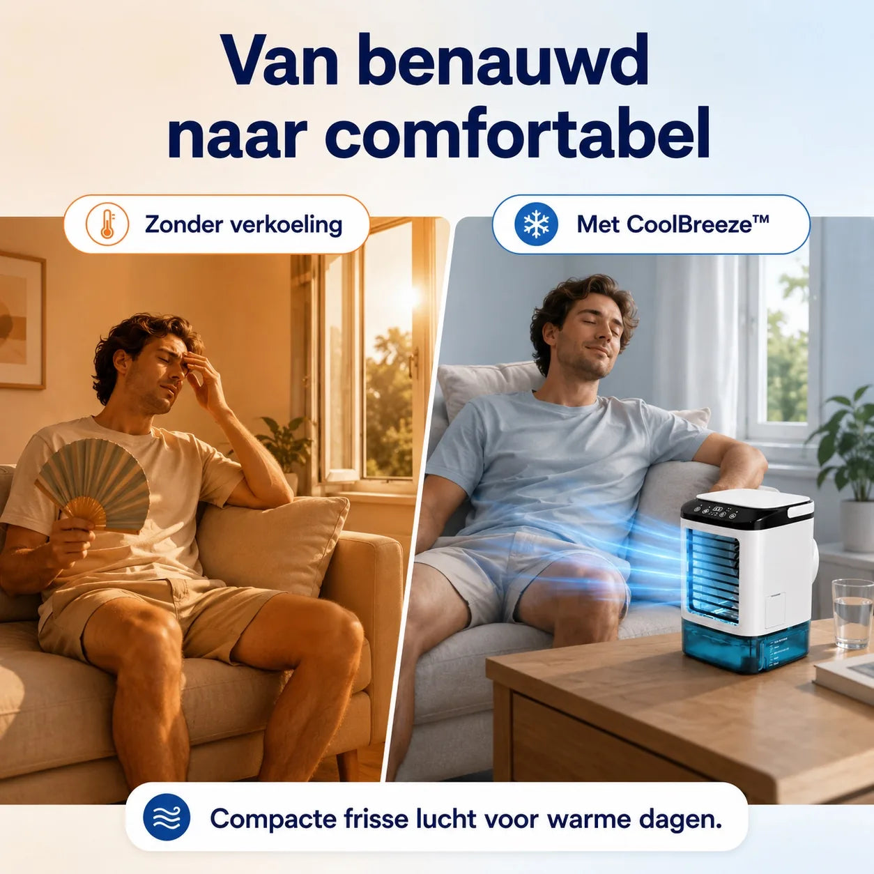 CoolBreeze™ 3-in-1 Luchtkoeler