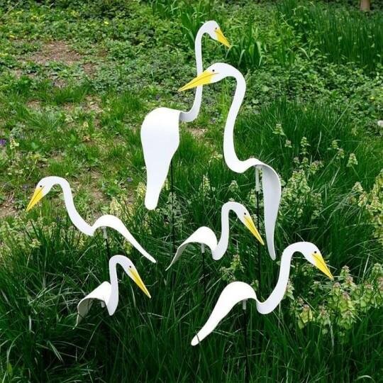 Dansende Flamingo Tuindecoratie