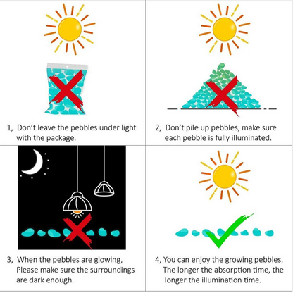 GlowPebbles — Glow Tuinstenen