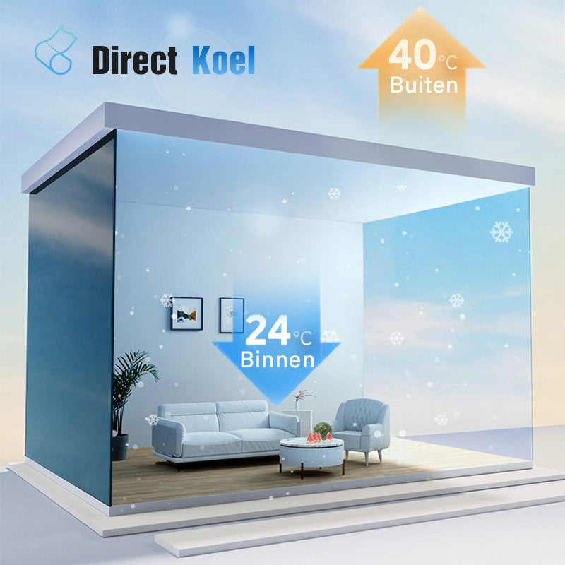 ClariShade™ One-Way Raamfolie – Privacy & Warmtecontrole