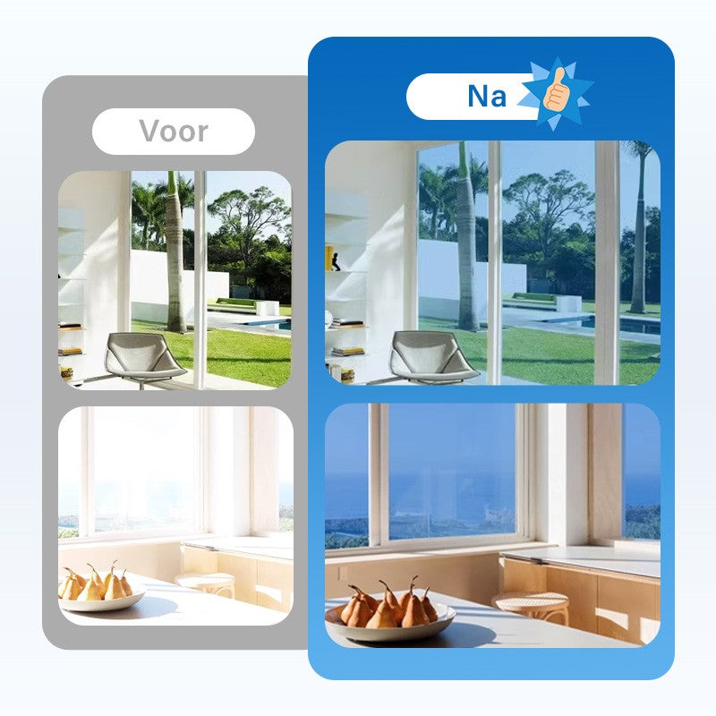 ClariShade™ One-Way Raamfolie – Privacy & Warmtecontrole